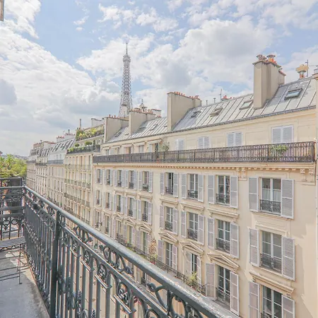 Apartment 1br - 4p - Tour Eiffel With Netflix *