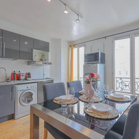 1br - 4p - Tour Eiffel With Netflix Apartamento